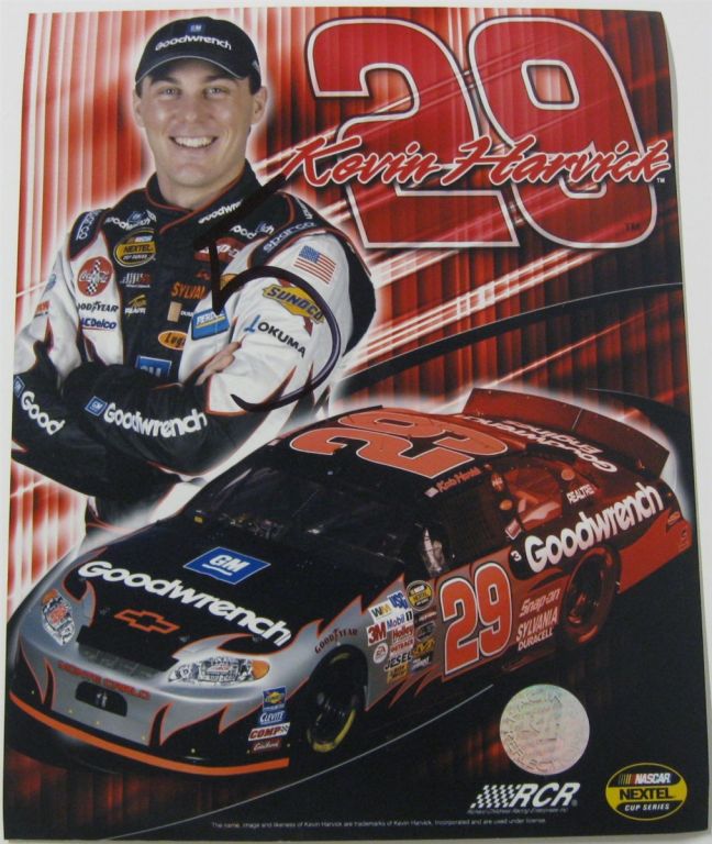 Kevin Harvick 29 GM Goodwrench 8 X 10 Photo