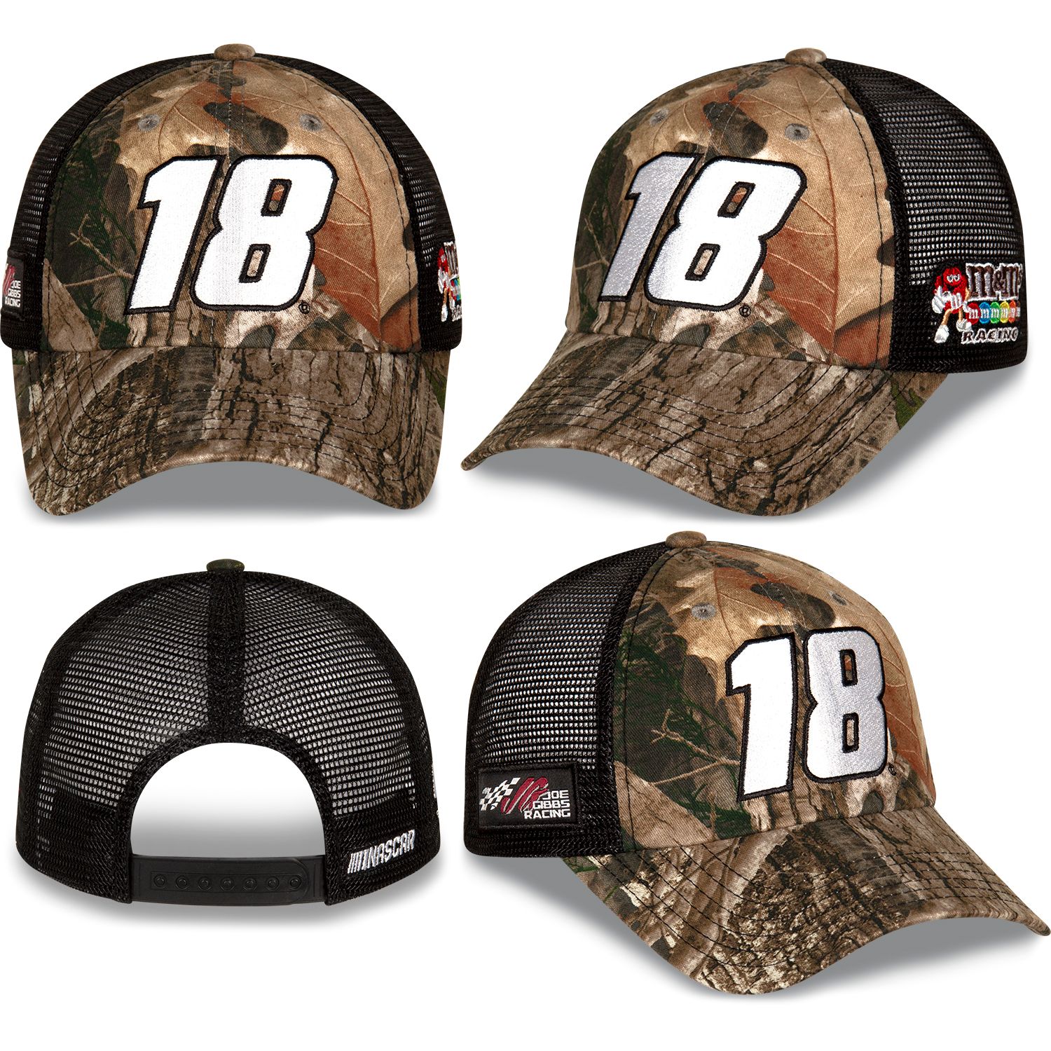 kyle busch camo hat