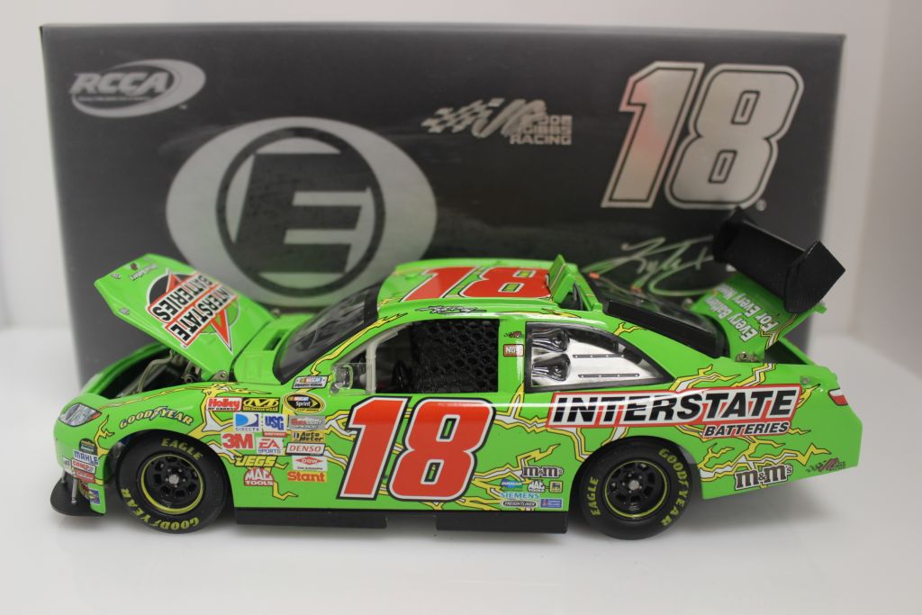 Kyle Busch Autographed 2009 Interstate Batteries 1:24 Nascar