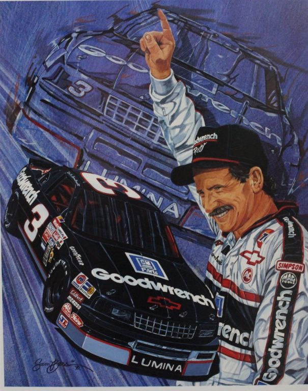 Dale Earnhardt 1990 Goodwrench Sam Bass 21