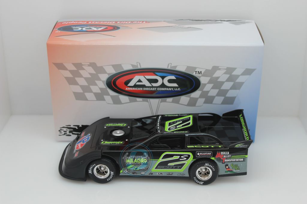 Stormy Scott 2021 #2S 1:24 Dirt Late Model Diecast