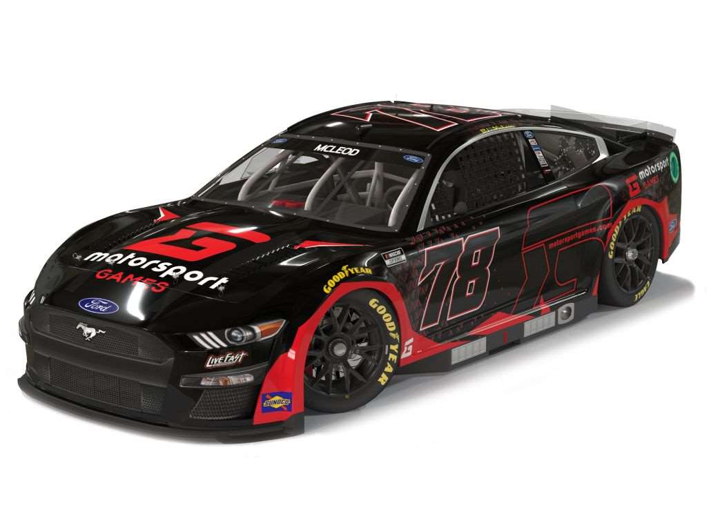 BJ McLeod 2022 Next Gen Test Car 1:24 Nascar Diecast