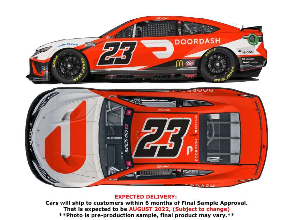 bubba wallace doordash diecast