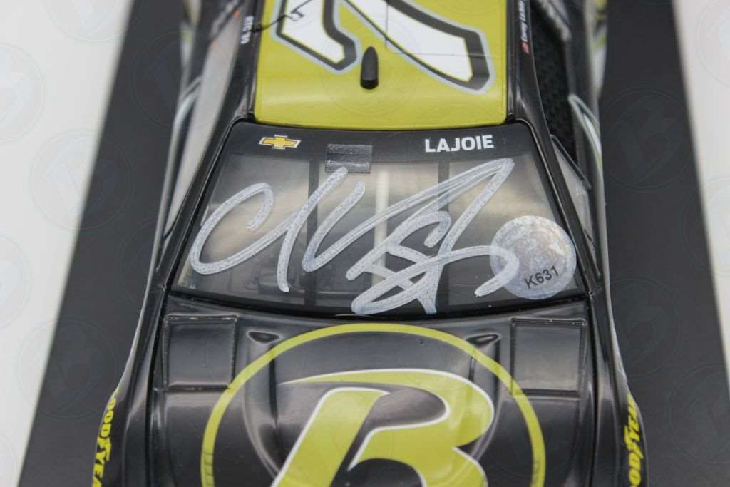 Corey LaJoie Autographed 2022 Circle B Diecast / Neosho Wildcats 1:24 ...