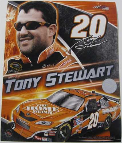 Tony Stewart #14 Office Depot 8 X 10 Photo