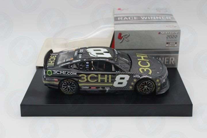 Tyler Reddick 2022 3CHI Indy Road Course 7/31 Race Win 1:24 Nascar Diecast